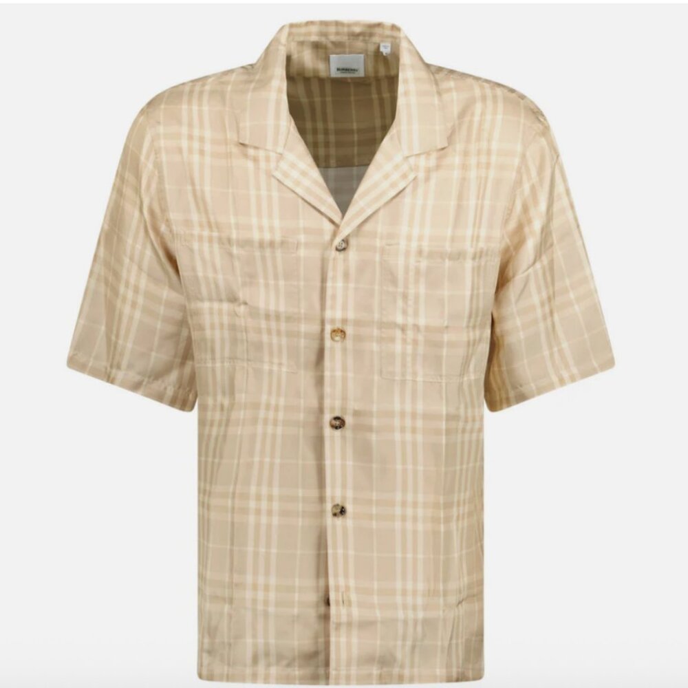 Burberry Vintage Check Silk Shirt